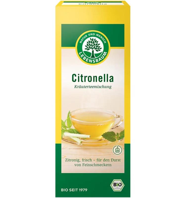 Ceai Citronella Bio 20 pliculete Lebensbaum