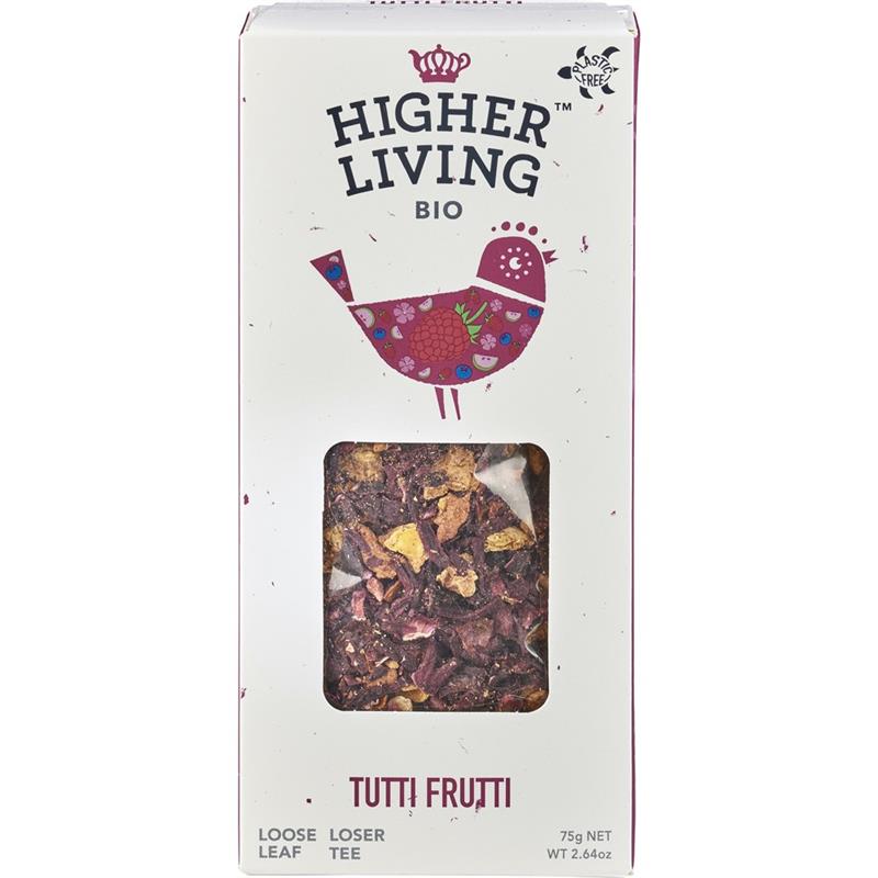 Ceai cu Fructe Bio 75 grame Higher Living