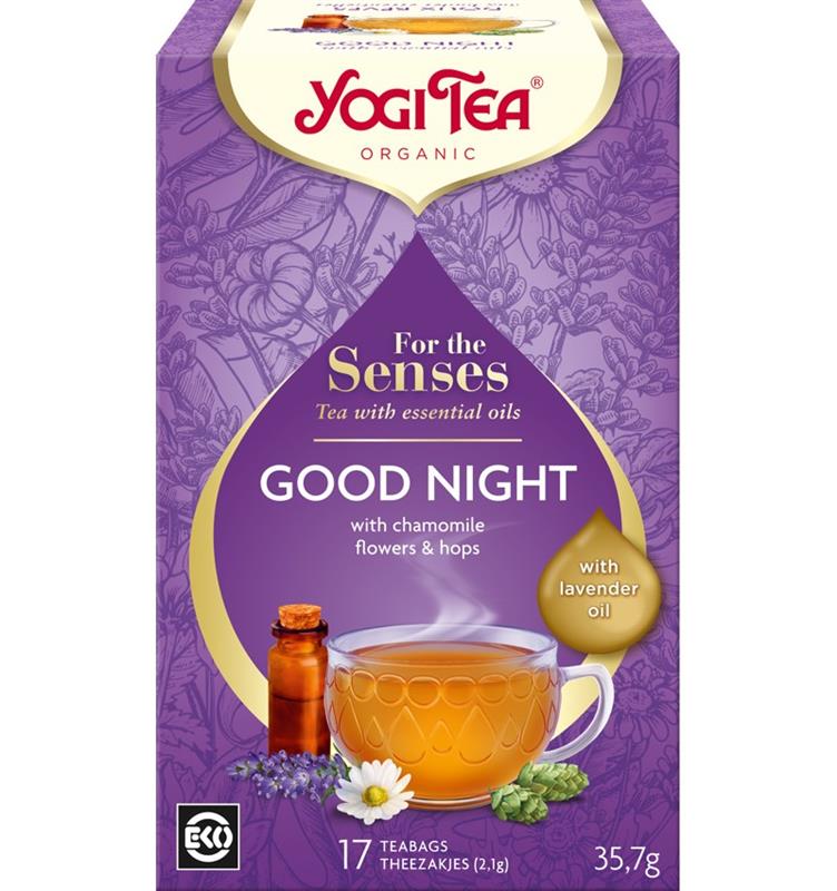 Ceai cu Ulei Esential Noapte Buna Bio 37.50 grame Yogi Tea