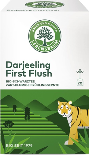 Ceai Darjeeling si Prima Culoare Bio 20dz Lebensbaum