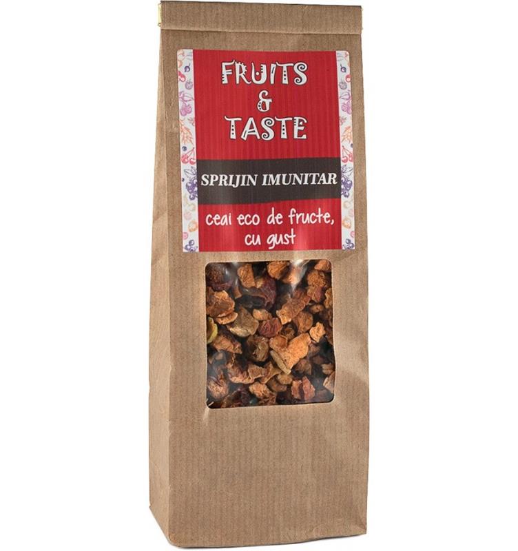 Ceai de Fructe Sprijin Imunitar Bio 80 grame Fruits&Taste