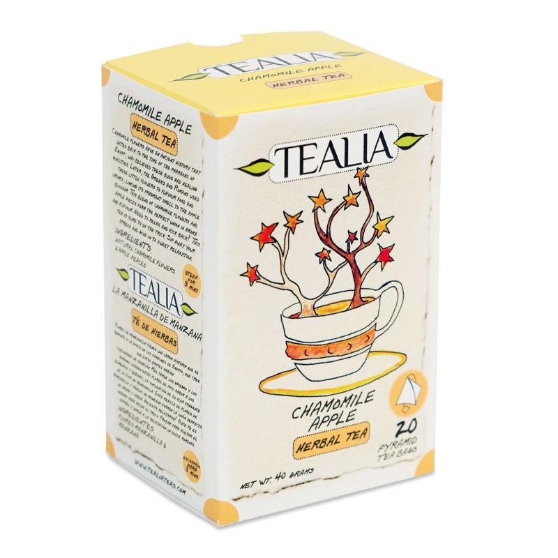 Ceai de Musetel cu Aroma de Mar Tealia 20dz Secom