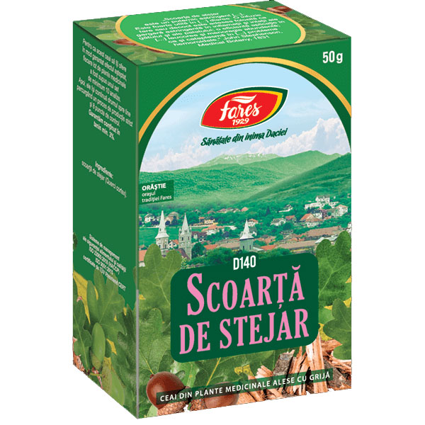 Ceai de Stejar Scoarta 50 grame Fares