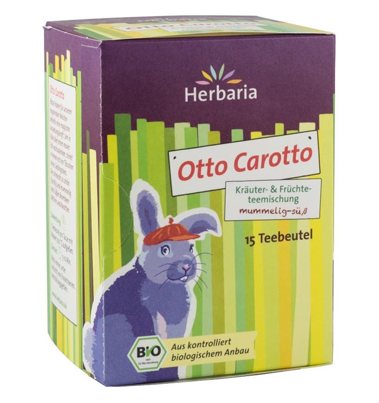Ceai din Plante si Fructe Bio Otto Carotto 15x2gr Herbaria