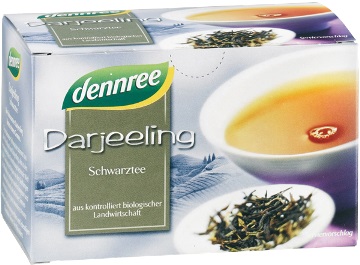 Ceai Ecologic Negru Darjeeling Dennree 1.5gr x 20pl