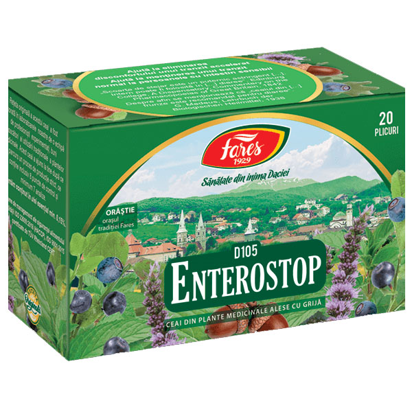 Ceai Enterostop 20 plicuri Fares