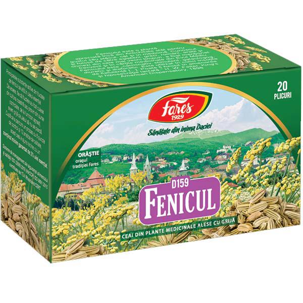 Ceai Fenicul 20 plicuri Fares