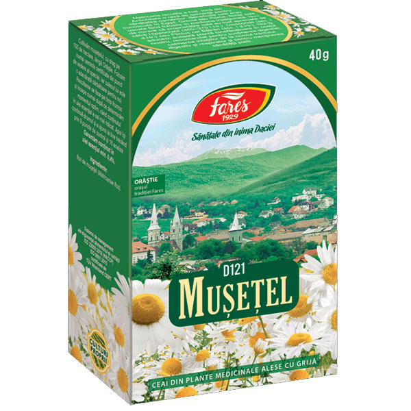 Ceai Flori de Musetel 40 grame Fares