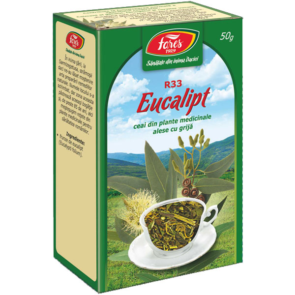 Ceai Frunze de Eucalipt Fares 50gr