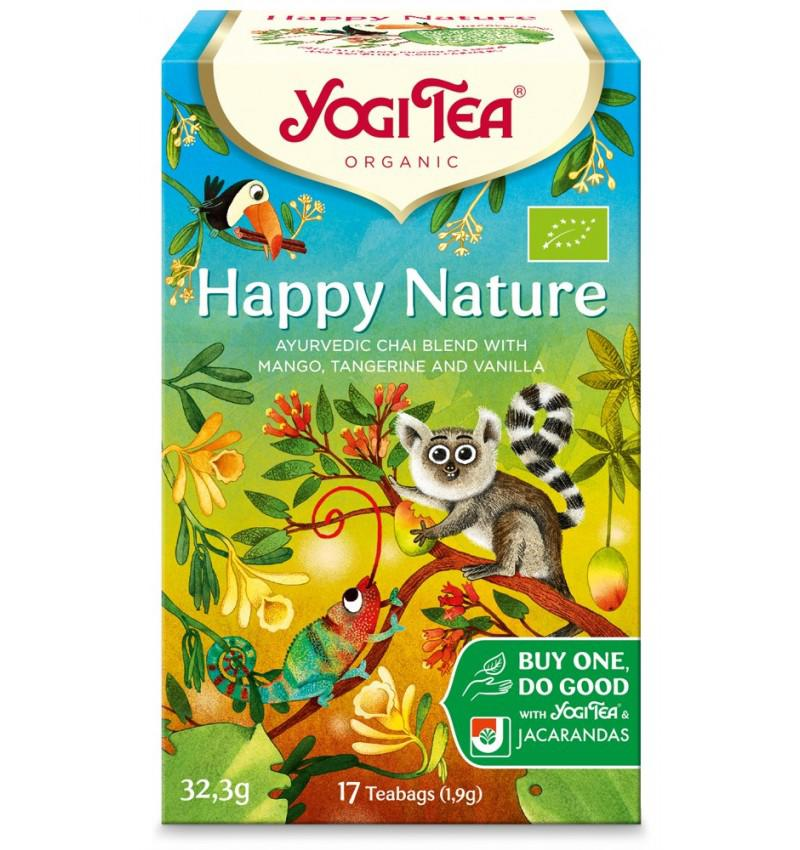 Ceai Happy Nature Bio 17 pliculete Yogi Tea