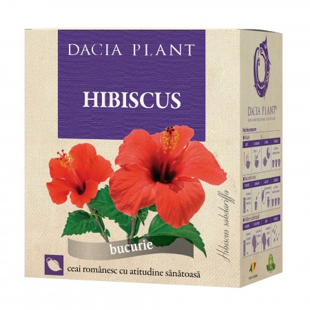 Ceai Hibiscus Dacia Plant 50gr