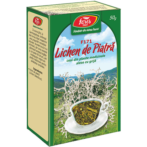 Ceai Lichen Piatra 50gr Fares