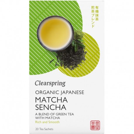 Ceai Matcha Sencha Bio 20 doze Clearspring