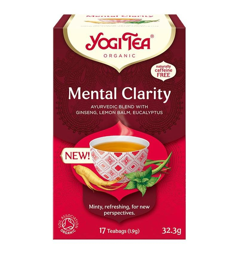 Ceai Mental Clarity Eco 17 pliculete a 1,9 grame Yogi Tea