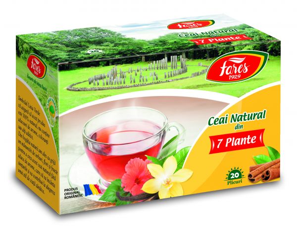 Ceai Natural 7 Plante Fares 20dz
