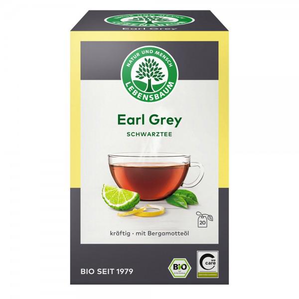 Ceai Negru Aromat cu Ulei Esential Earl Grey Bio Lebensbaum 40gr