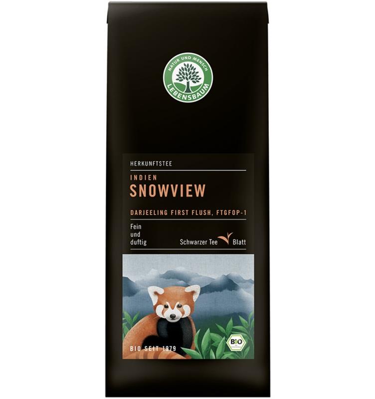 Ceai Negru Bio Snowview India 100 grame Lebensbaum