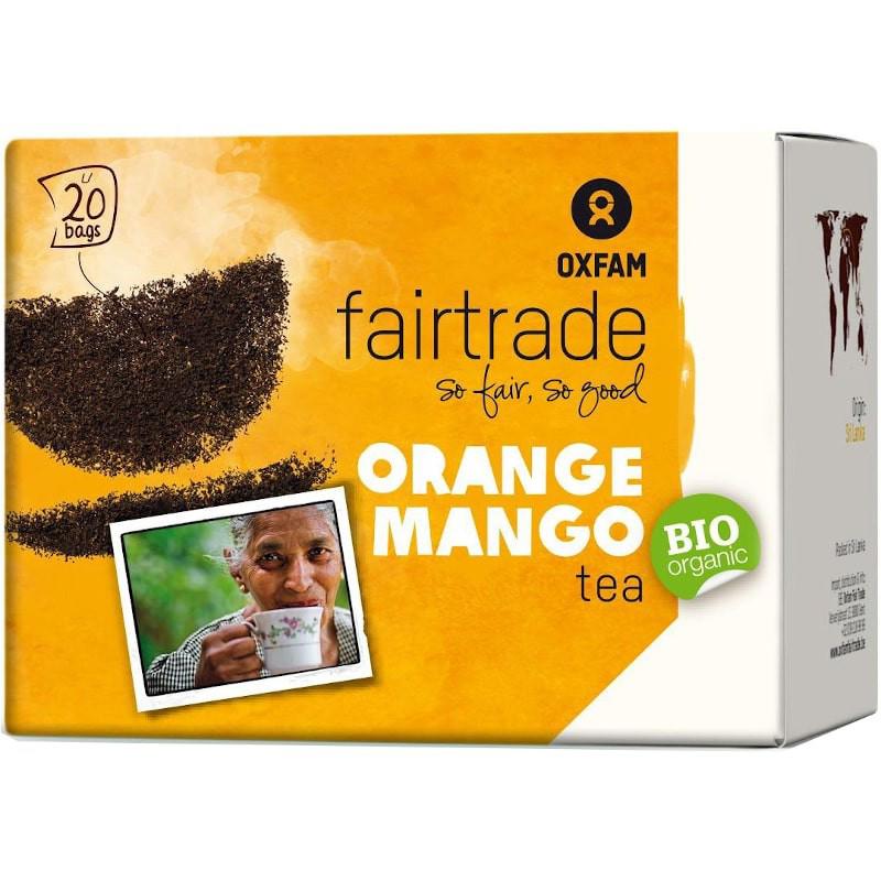 Ceai Negru cu Portocala si Mango Bio 20 doze Oxam