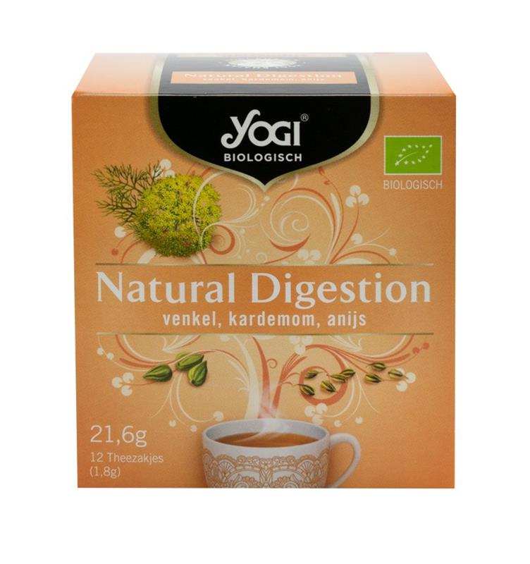 Ceai pentru Digestie Naturala Bio 21.60gr Yogi Tea