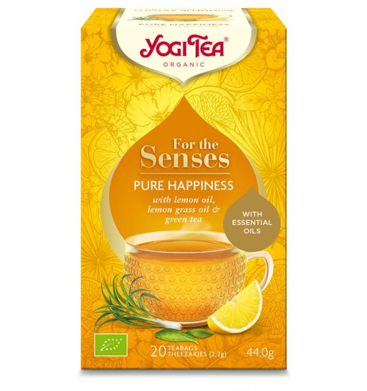 Ceai pentru Simturi Fericire Pura Bio 20pl Yogi Tea