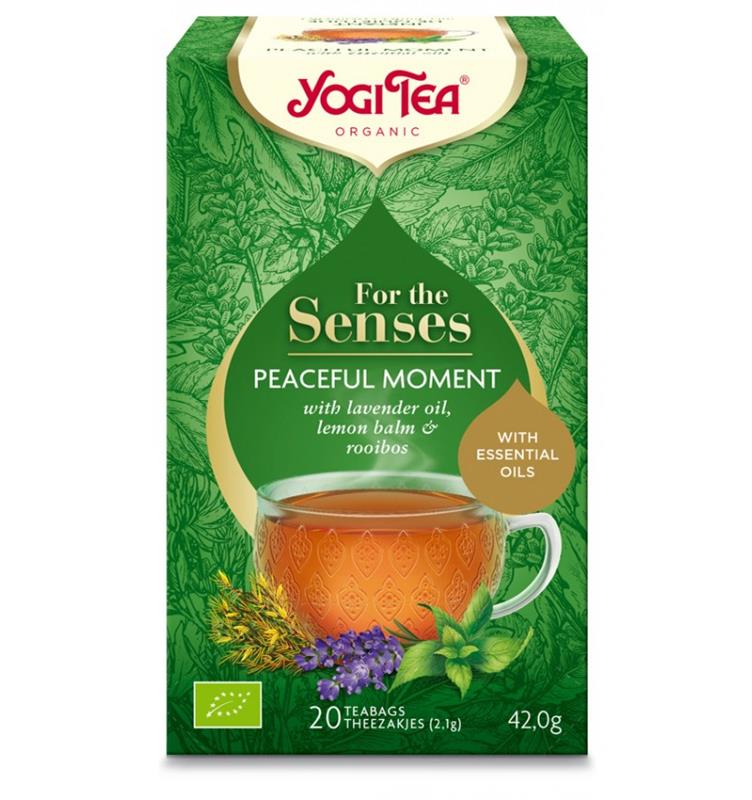 Ceai pentru Simturi Momente Linistite Bio 20pl Yogi Tea