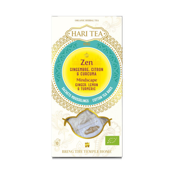 Ceai Premium Mindscape Ghimbir si Lamaie Bio Hari Tea 10dz