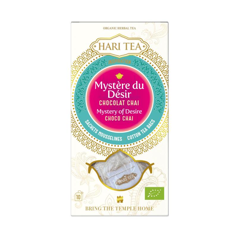 Ceai Premium Mystery Of Desire Spicy Choco Chai Bio Hari Tea 10dz