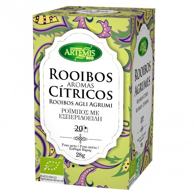 Ceai Rooibos Citrice Oriental Bio Artemis 20x1.4gr