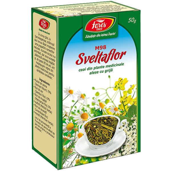 Ceai Slabit Sveltaflor Fares 50gr