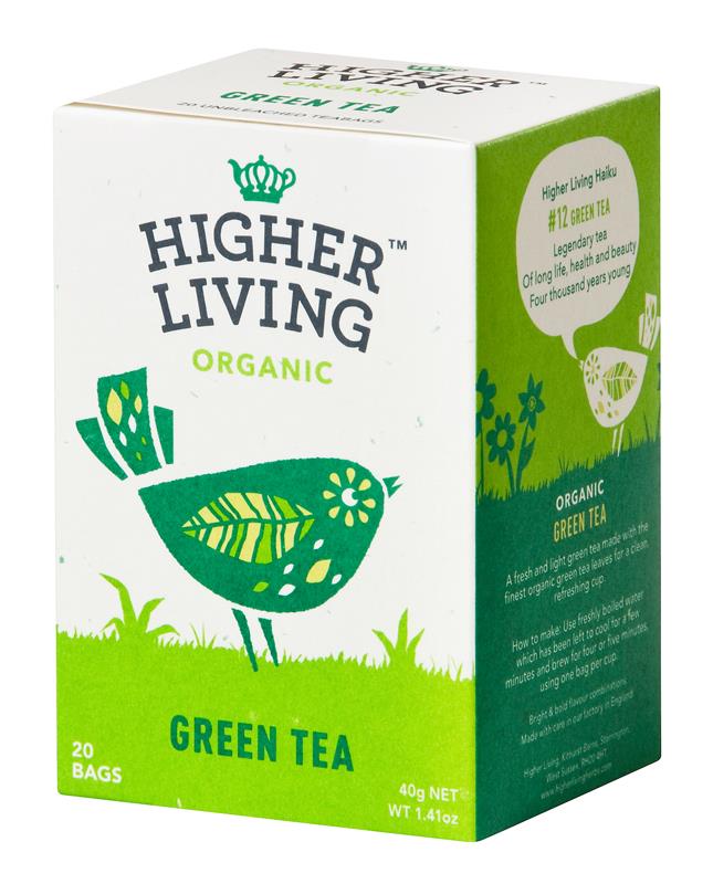 Ceai Verde Bio 20plicuri Higher Living