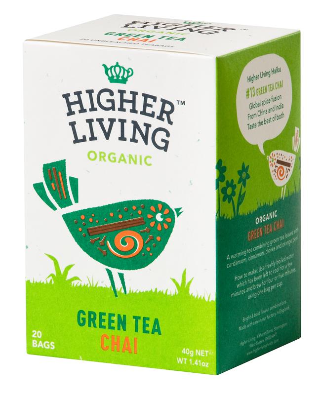 Ceai Verde Chai Bio 20plicuri Higher Living