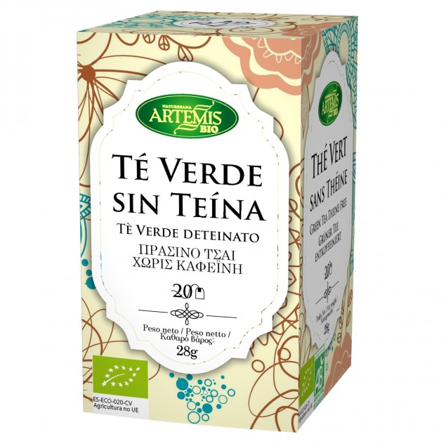 Ceai Verde Fara Cafeina Oriental Bio Artemis 20x1.4gr