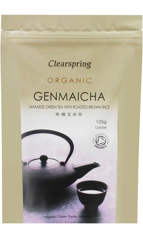 Ceai Verde Genmaicha Bio Clearspring 125gr