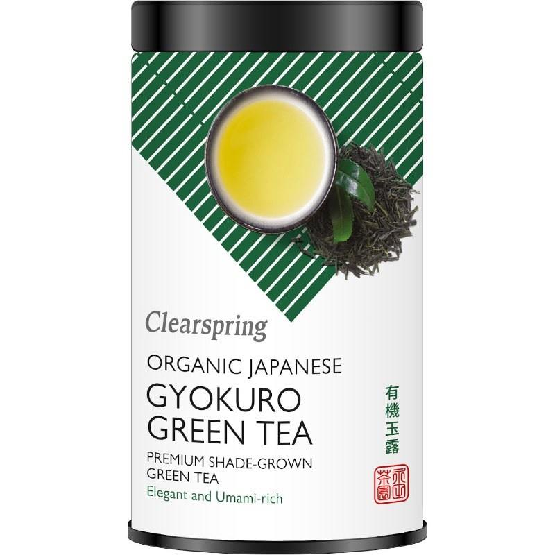 Ceai Verde Japonez Gyokuro Bio 85 grame Clearspring