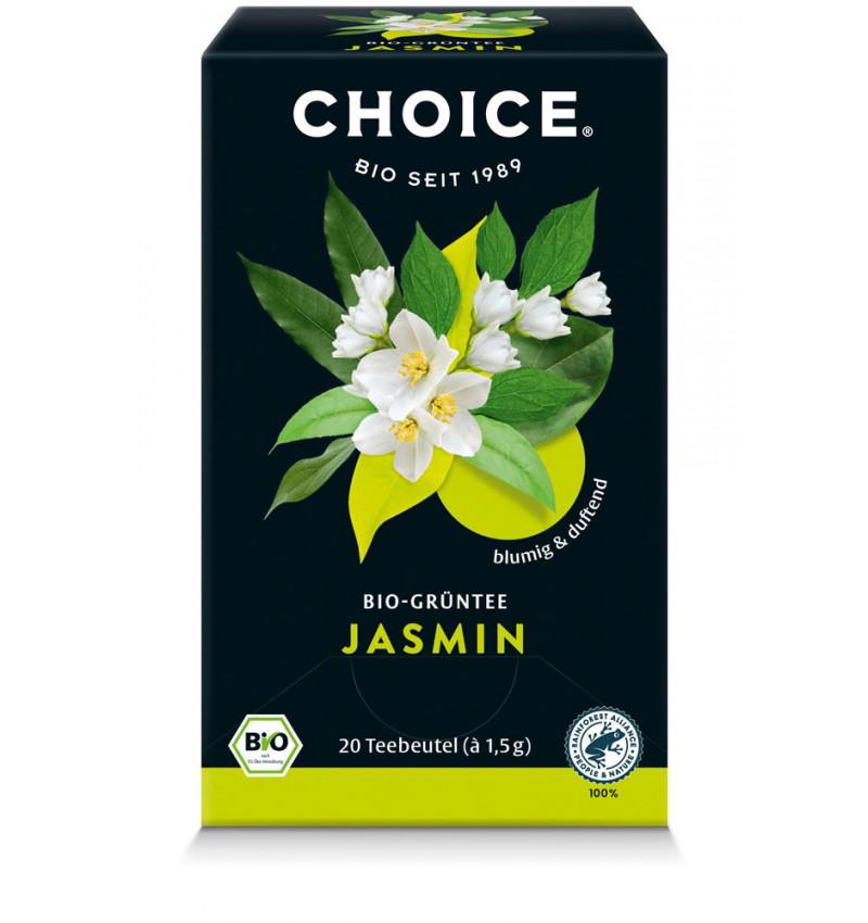 Ceai Verde Jasmin Bio 20 pliculete x 1.5 grame Choice