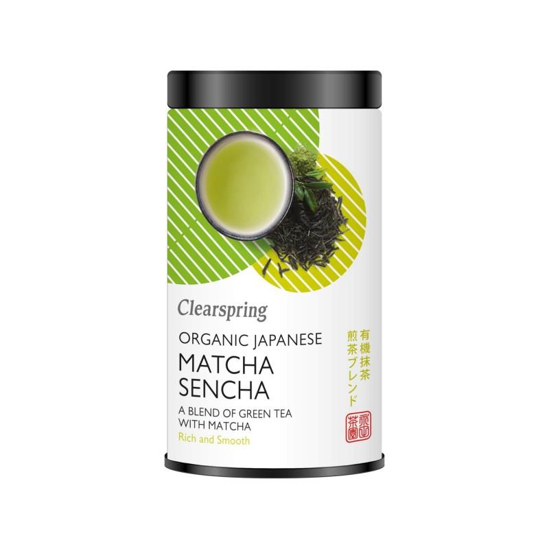 Ceai Verde Matcha Sencha Bio 85 grame Clearspring