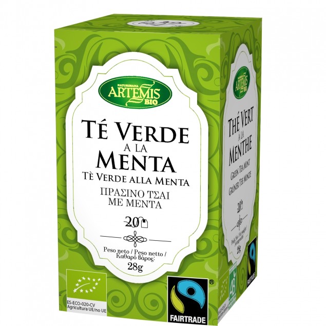 Ceai Verde Menta Oriental Bio Artemis 20x1.4gr