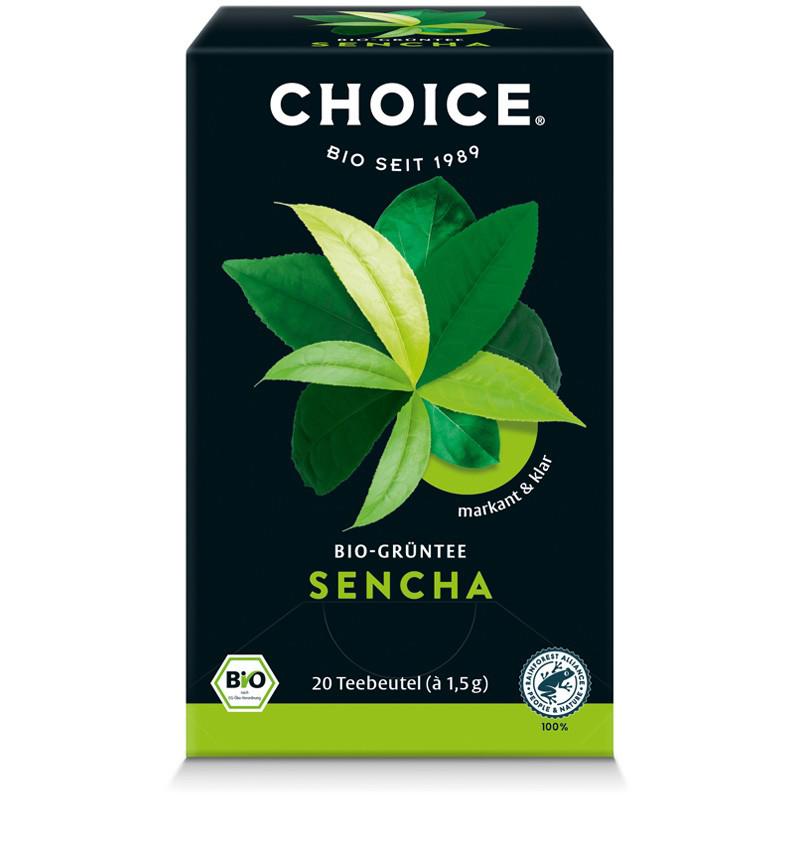 Ceai Verde Sencha Bio 20 pliculete x 1.5 grame Choice