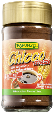 Chicco Mezzo Instant Cafea (50% Cereale 50% Cafea Boabe) Rapunzel 100gr 