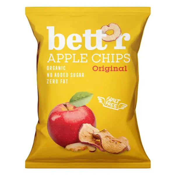 Chips din Mere  Bio 50 grame Bettr