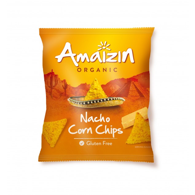 Chips Porumb Nachos Bio Amaizin 150gr