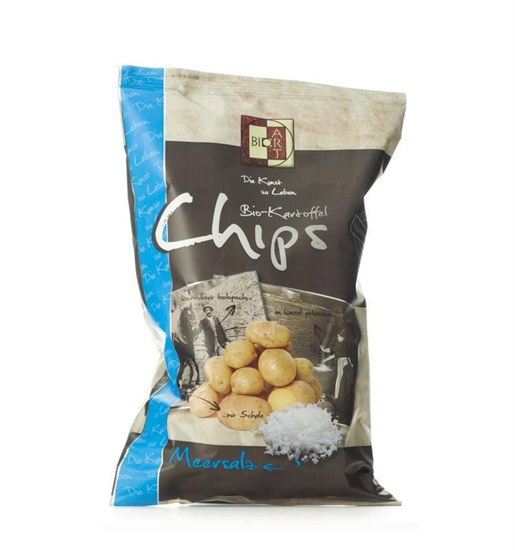 Chipsuri Bio cu Sare de Mare Bio Art 40gr