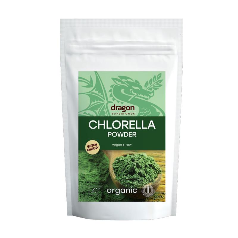 Chlorella Pulbere Bio Raw Dragon Superfoods 200gr