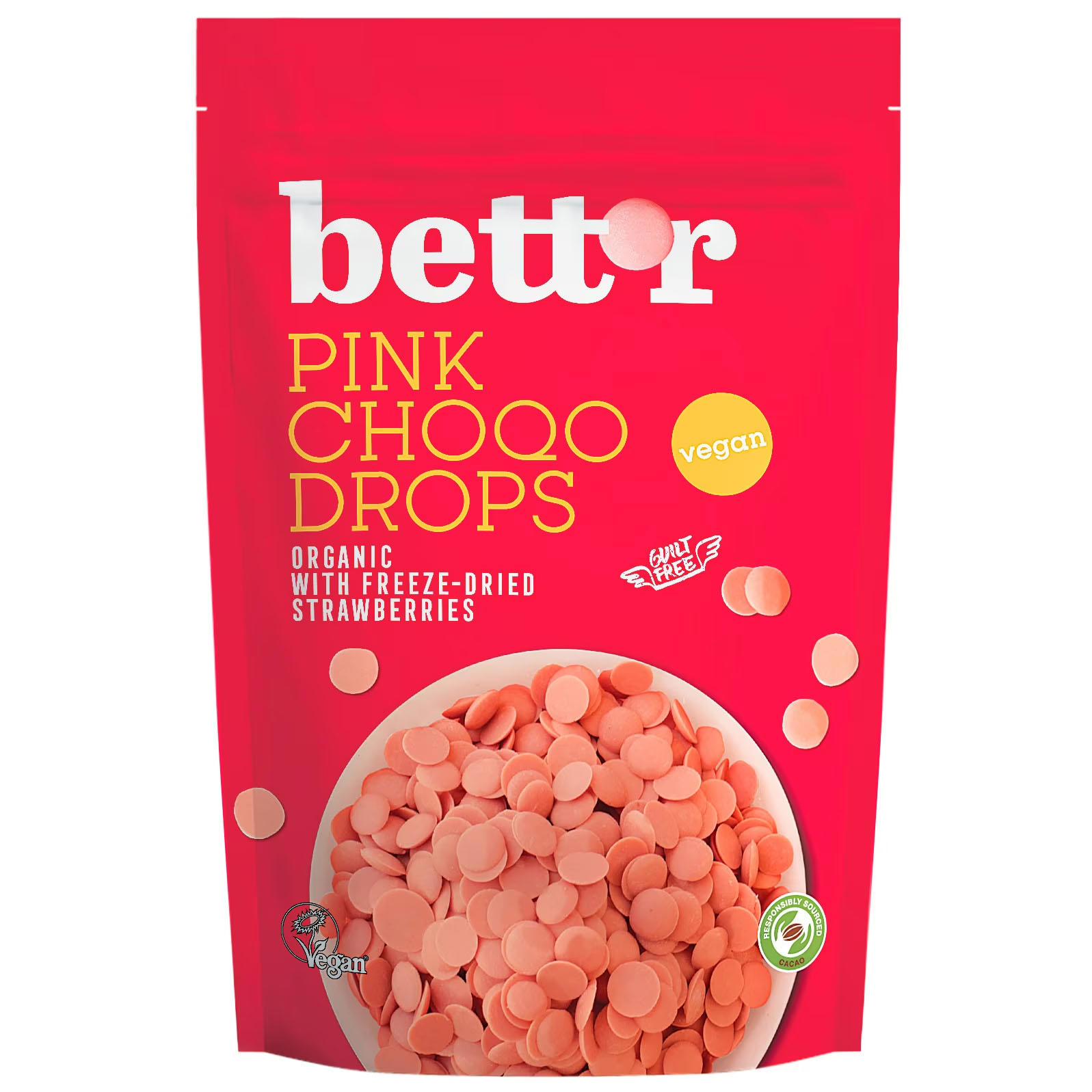 Choco Drops Roz Bio 200 grame Bettr