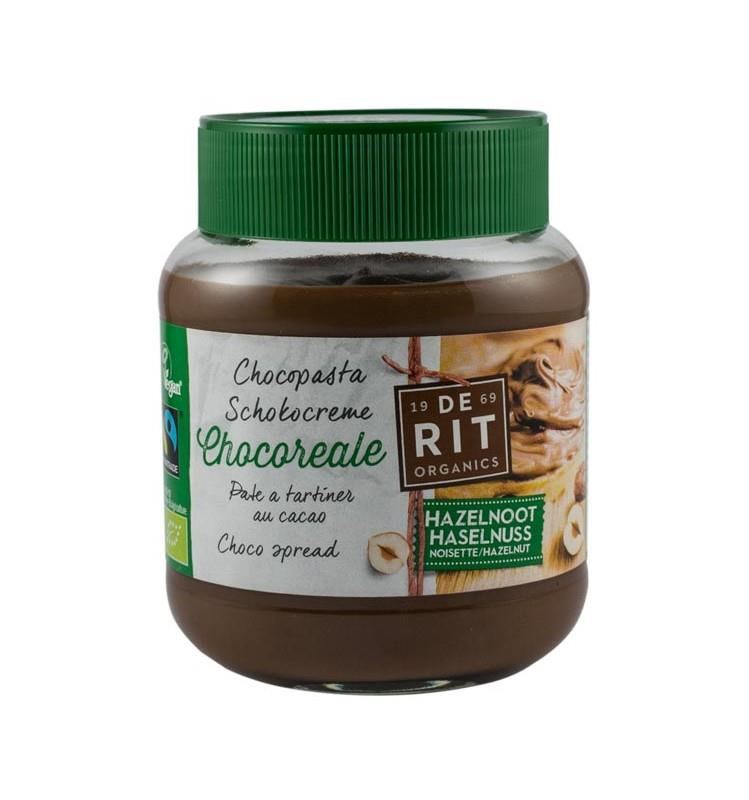 Chocoreale Crema Bio de Ciocolata cu Alune Allos & DeRit 350gr