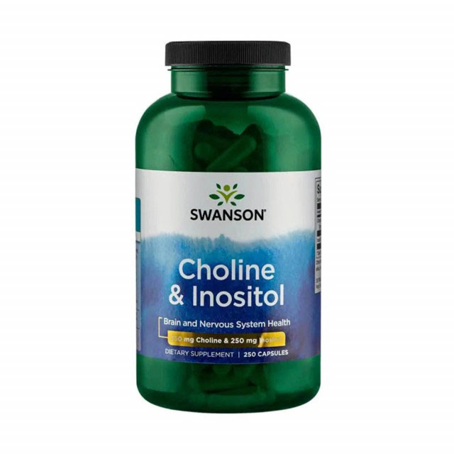 Choline & Inositol 250 miligrame 250 capsule Swanson