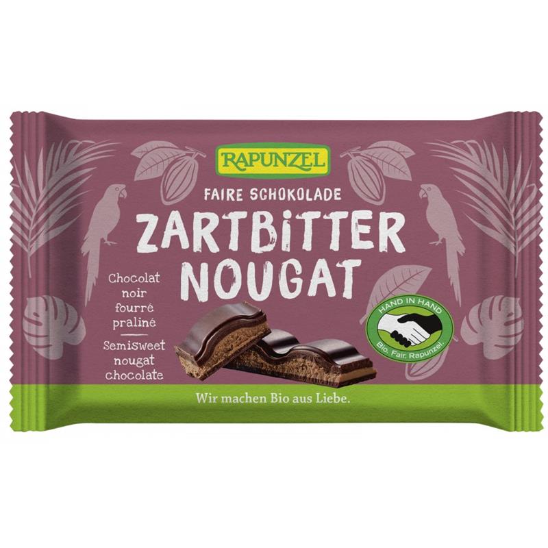 Ciocolata Bio Nougat Amaruie Rapunzel 100gr