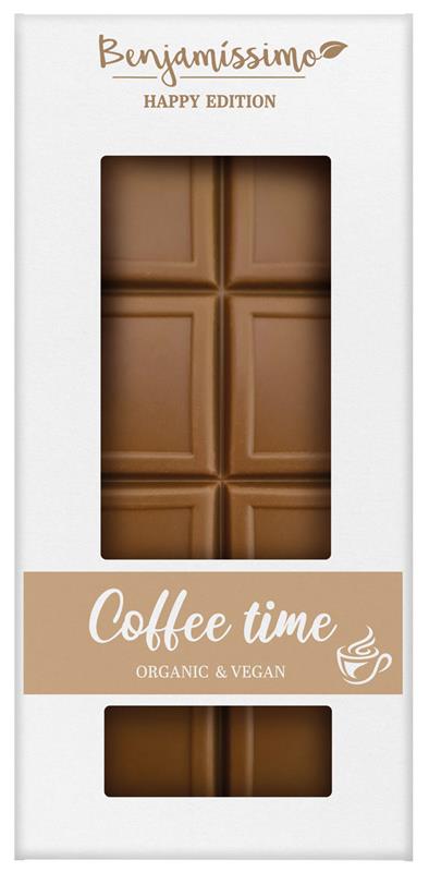 Ciocolata Coffe Time Bio 60 grame Benjamissimo