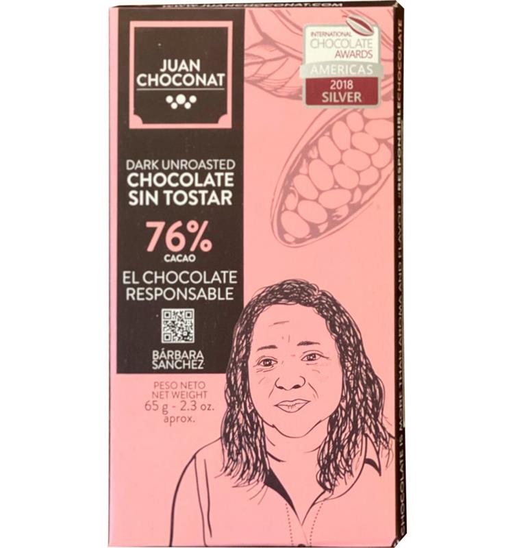 Ciocolata cu 76% Cacao Neprajita 65 grame Juan Valdez