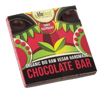 Ciocolata cu Zmeura Raw Bio Lifefood 35gr